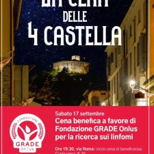La "Cena delle 4 Castella" per il Grade