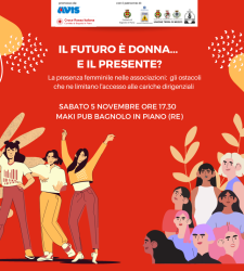 “Il futuro è donna… e il presente?”: riflessione sulla presenza femminile nelle associazioni