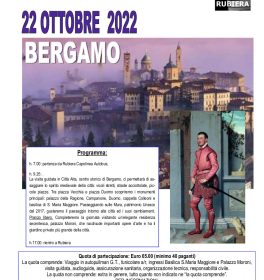 Gita a Bergamo con Università del Tempo Libero e Auser Rubiera