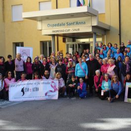 In 150 per le vie del paese per l’ultima tappa di Ottobre Rosa a Castelnovo Monti