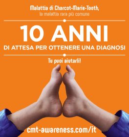 Ottobre mese di sensibilizzazione sulla Charcot-Marie-Tooth 2022