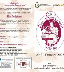 Torna a Rolo la Fiera di San Simone