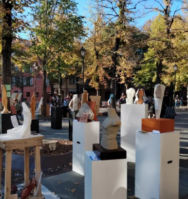 Evento Petit Montmartre in centro a Reggio, 1.435 euro vanno a sostenere la ricerca