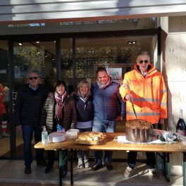 Inaugurato lo store natalizio Croce Verde all’Isolato San Rocco