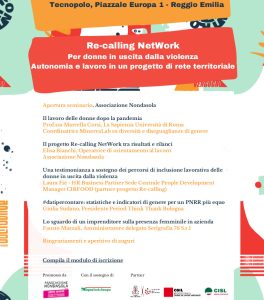 Momento conclusivo per “Re-calling NetWork per donne in uscita dalla violenza”