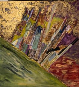 La mostra pittorica di Elisabetta Montanari nella sede di Croce Verde Reggio Emilia