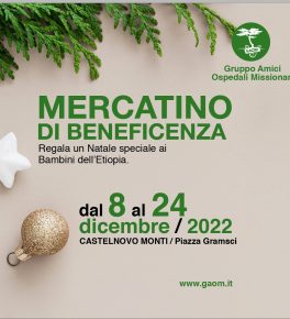 Torna anche nel 2022 la casetta di Natale del Gaom a Castelnovo Monti