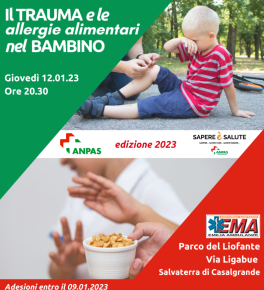 Incontro su "Il trauma e le allergie alimentari nel bambino"