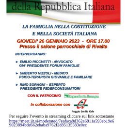 A Rivalta un corso sulla Costituzione in rapporto ai problemi d’oggi