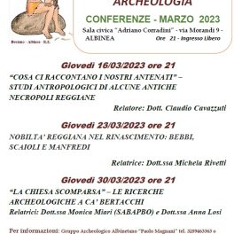 Tre incontri con il Gruppo Archeologico Albinetano