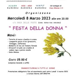 Festa della Donna con le associazioni di Rubiera
