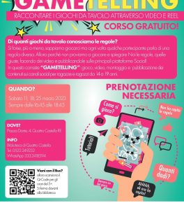 "Gametelling", tre momenti per capire come promuovere i giochi sui social