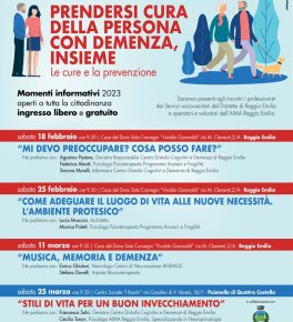 Un nuovo ciclo di incontri su cura e prevenzione con AIMA Reggio Emilia