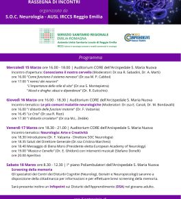 La Settimana del Cervello in scena dal 13 al 19 marzo a Reggio Emilia