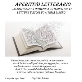 Aperitivo letterario di primavera con ...e terre nuove