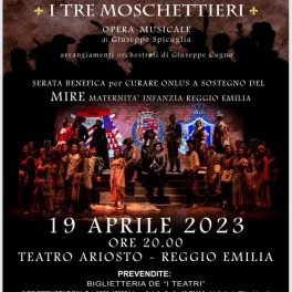 Musical “I tre moschettieri” a sostegno di Curare Onlus