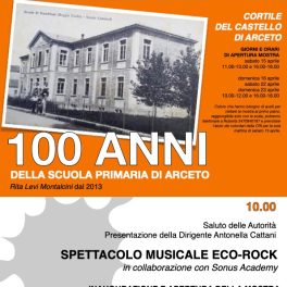 Festa per i 100 anni della scuola elementare di Arceto