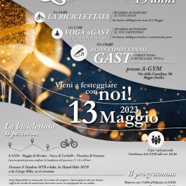 Festa per i 15 anni di g.a.s.t onlus