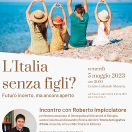 Incontro a Sant'Ilario su “L’Italia senza figli? Futuro incerto, ma ancora aperto”.