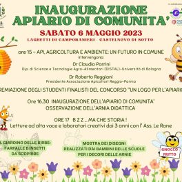 Un “Apiario di comunità” a Castelnovo di Sotto