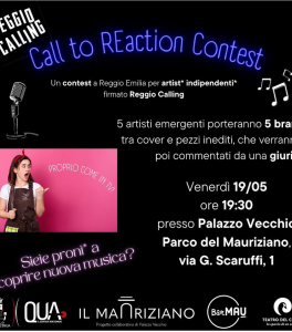 Nuovo concorso musicale con Reggio Calling