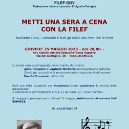 "Metti una sera a cena con Filef"