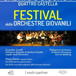 Festival Europeo delle Orchestre giovanili il 3 giugno a Quattro Castella