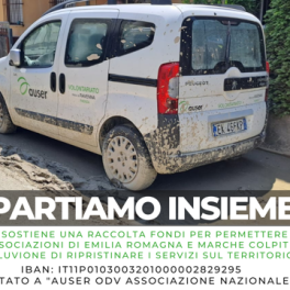 Campagna di raccolta fondi Auser per la Romagna