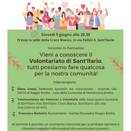 Incontro informativo per conoscere il volontariato di Sant'Ilario