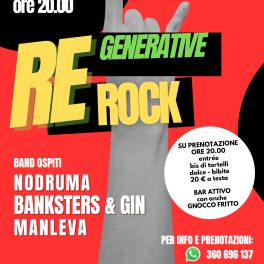 Serata di rock e gastronomia al centro sociale Venezia