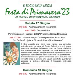 Festa di primavera 2023 di GRD (Genitori Ragazzi Down)