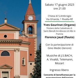 Concerto per organo e flauto a Rivalta