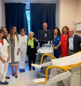 CuraRe Onlus dona un ecografo alla Ginecologia e Ostetricia dell’ospedale Franchini di Montecchio Emilia
