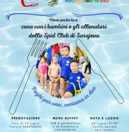 Cena solidale interculturale con lo Spid Club di Sarajevo
