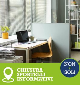 Non+Soli, chiusura estiva degli sportelli per l'amministratore di sostegno