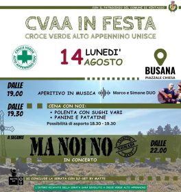 Seconda festa della Croce Verde Alto Appennino
