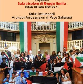 Incontro con i Piccoli Ambasciatori di Pace Sahrawi