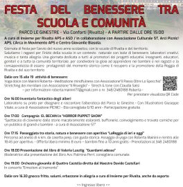 Festa del benessere e della comunità 2023 alla Reggia di Rivalta