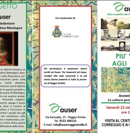 "Più vita agli anni" nel centro storico di Correggio