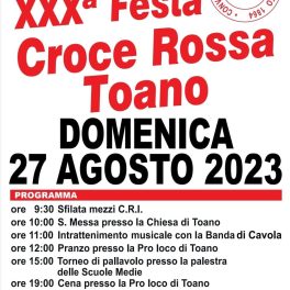 30esima edizione della festa della Croce Rossa di Toano