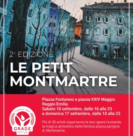 Seconda edizione del Petit Montmartre per il Grade in piazza Fontanesi