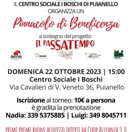 Pinnacolo ai Boschi per il Passatempo