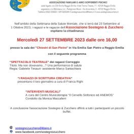 Spettacoli teatrali, musica e laboratori con Sostegno &amp; Zucchero