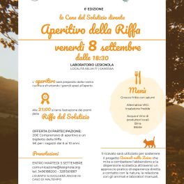 Aperitivo della Riffa con il Laboratorio Lesignola