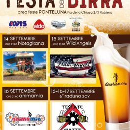 Edizione 2023 della festa della Birra di Avis e Aido di Rubiera
