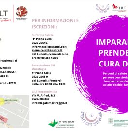 "Imparare a prendersi cura di sé": nuovi percorsi di salute con Lilt per persone con storia di tumore o ad alto rischio familiare
