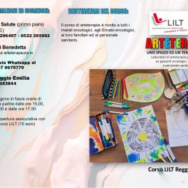 Laboratori di arteterapia per pazienti, ex pazienti oncologici, familiari e personale sanitario con Lilt