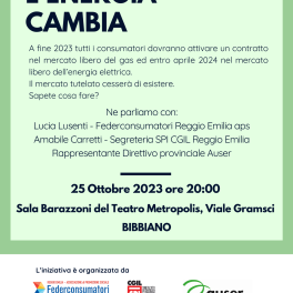 "L'Energia cambia!": tanti appuntamenti sul territorio