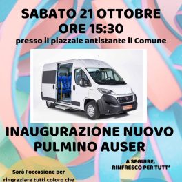 Auser San Polo d’Enza inaugura un nuovo automezzo