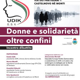 "Donne e solidarietà oltre confini": appuntamento sul Kurdistan a Castelnovo Monti